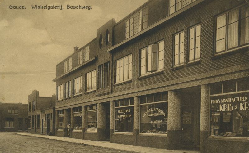 Gouda Bosweg ca. 1920