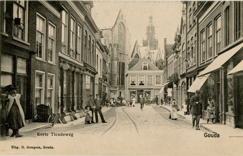 Gouda Tiendeweg ca. 1905
