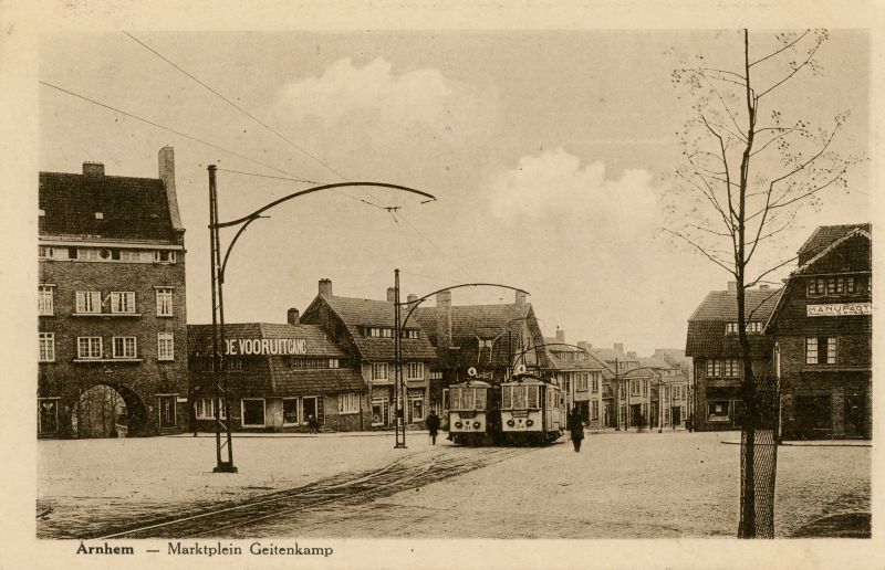 Arnhem Geitenkamp Marktplein ca. 1920
