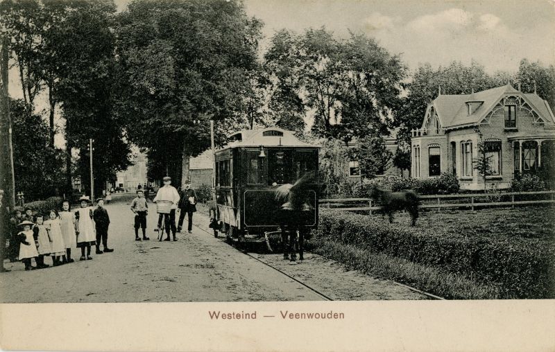 Veenwouden Westeind ca. 1905